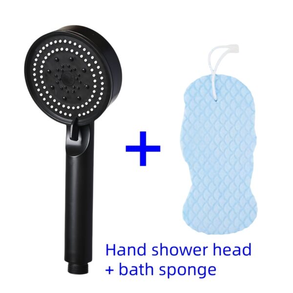 1pc 5-Mode Multifunctional High-Pressure, Shower Head, Bathroom Accessories, Wall Mounted Shower Head, Single Head - Image 7