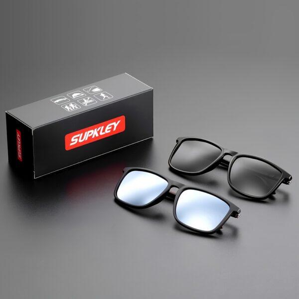SUPKLEY Men'S Sports Sunglasses with Polarization, Lightweight Square Design, Comfortable Fit, Eyewear Accessory Comes with Original Packaging - Image 16
