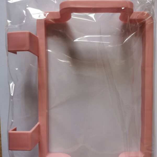 1-Pack Hanging Garbage Bag Dispenser Organizer - Durable Plastic Kitchen Bathroom Storage with Color-Coded Compartments (Blue/Pink) for Countertop, Under Sink & Pantry Organization - Image 8