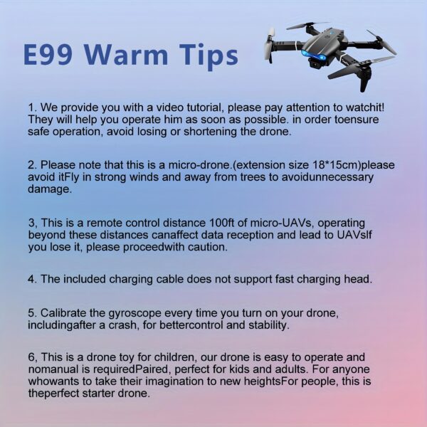 E99 Foldable Drone with Dual HD Cameras, 2.4GHz WiFi FPV Live Video Transmission, Remote Control Quadcopter for Beginners - Ideal Indoor & Outdoor Gift for Men, Indoor Flying | Modern Drone | Stable Flight Drone - Image 12