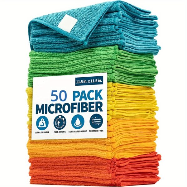 Tablet Cleaning Towel - Small, Random Color, 5/10/20/50pcs, Multi-Purpose & Portable for Daily Use - Image 5