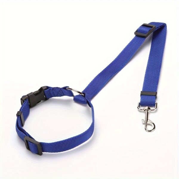 Secure Your Pet in the Car with This Adjustable Harness & Seat Belt Lead Leash! - Image 9