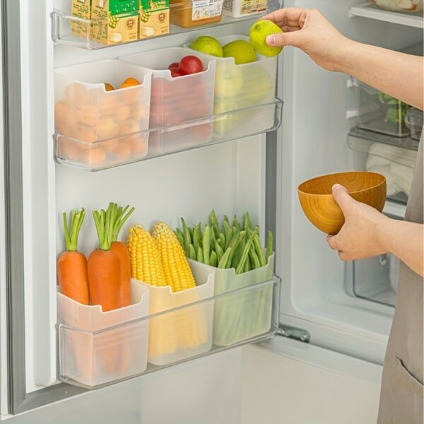 3pcs Easy-to-Use Fridge Organizer With Fruit And Food Storage Box - Keep Your Refrigerator Clean And Organized - Image 2