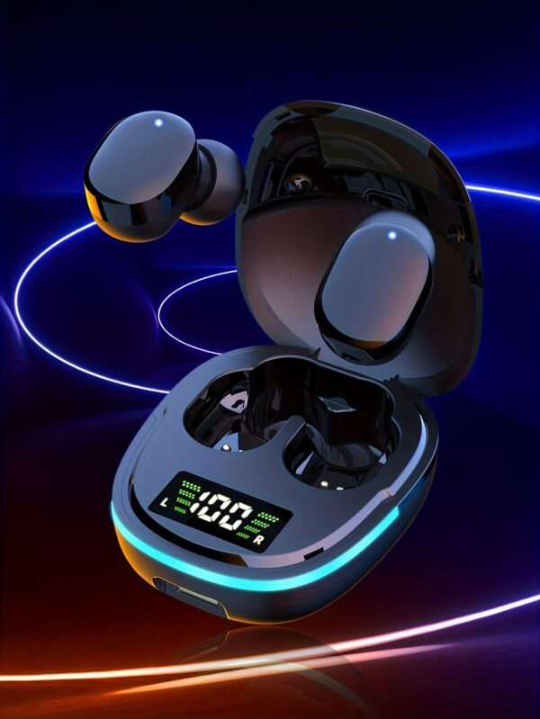 2024 New Generation Wireless Earbuds - Earbud Headphones with LED Display, Touch Control, TWS True Wireless Stereo, Sweat-Resistant Design for Sports, Music, and Gaming - Compatible with IOS and Android Devices - Image 14