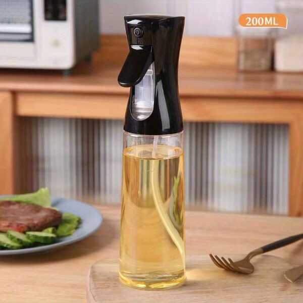 1pc 200ml 500ml Oil Spray Bottle Kitchen Cooking Olive Oil Dispenser Camping Barbecue Roasting Vinegar Sauce Oil Sprayer Edible Oil Jar Kitchen Accessories - Image 5