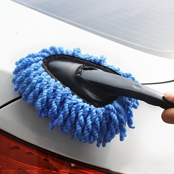 Car Dust Removal Small Duster Wipe Car Soft Brush Cleaning Brush Mini Bristle Brush Dust Removal Brush Nanofiber Car Interior - Image 8
