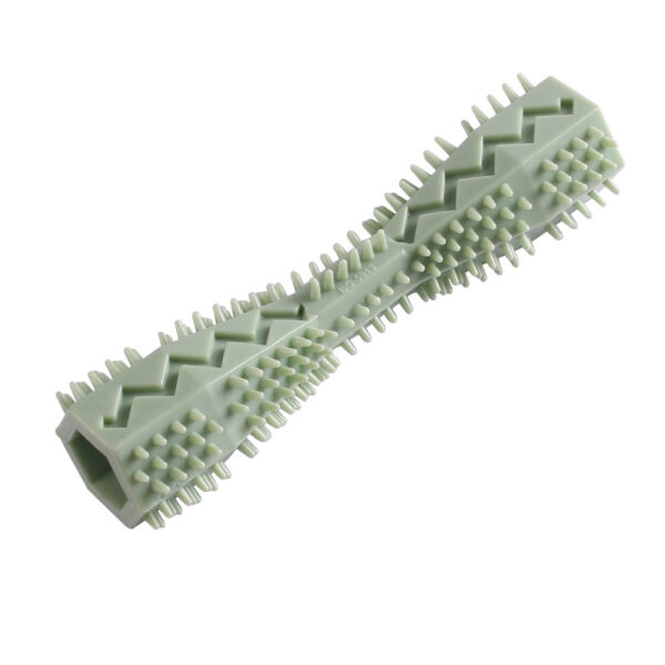 Durable Dog Chew Stick, Toothbrush For Tooth Cleaning And Massage - Soft Rubber Pet Toy - Image 3