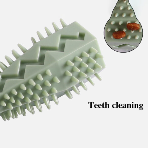 Durable Dog Chew Stick, Toothbrush For Tooth Cleaning And Massage - Soft Rubber Pet Toy - Image 15