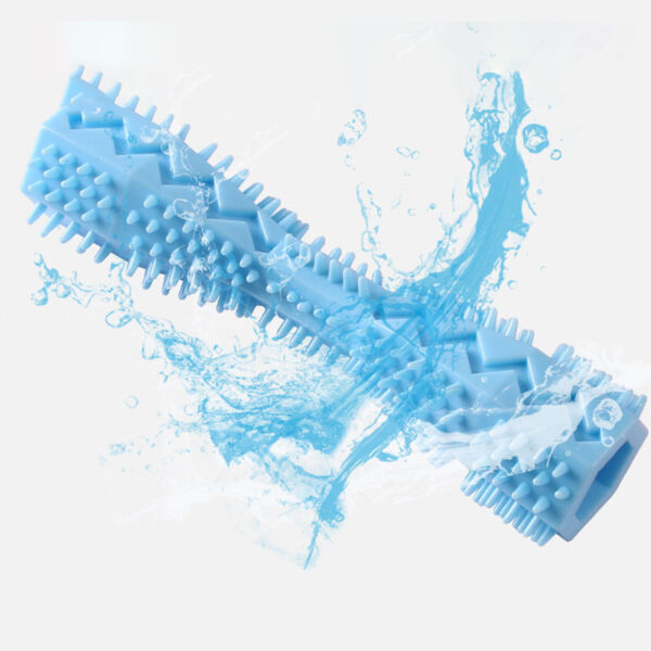 Durable Dog Chew Stick, Toothbrush For Tooth Cleaning And Massage - Soft Rubber Pet Toy - Image 16