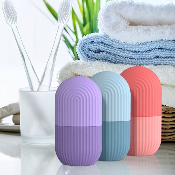 Silicone Ice Face Roller with Cucumber Design - Ideal for Eye and Neck Contouring, Beauty Facial Massage Tool, Unscented, No Battery Needed, Skin Care Essentials|Cucumber Theme Decor|Silicone Material - Image 14