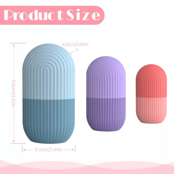 Silicone Ice Face Roller with Cucumber Design - Ideal for Eye and Neck Contouring, Beauty Facial Massage Tool, Unscented, No Battery Needed, Skin Care Essentials|Cucumber Theme Decor|Silicone Material - Image 19