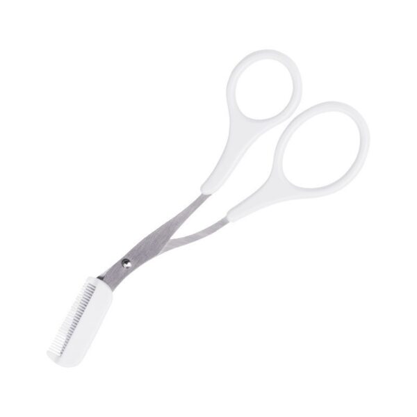 Eyebrow Trimmer Scissor With Comb Lady Woman Men Hair Removal Grooming Shaping Stainless Steel Eyebrow Remover Makeup Tool - Image 7