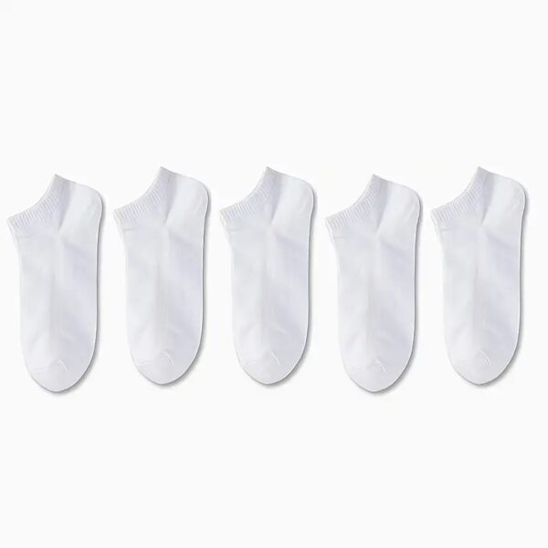 1/5/10 Pairs of Comfortable Breathable Ankle Socks for Men and Women - Perfect for Spring and Summer - Image 18