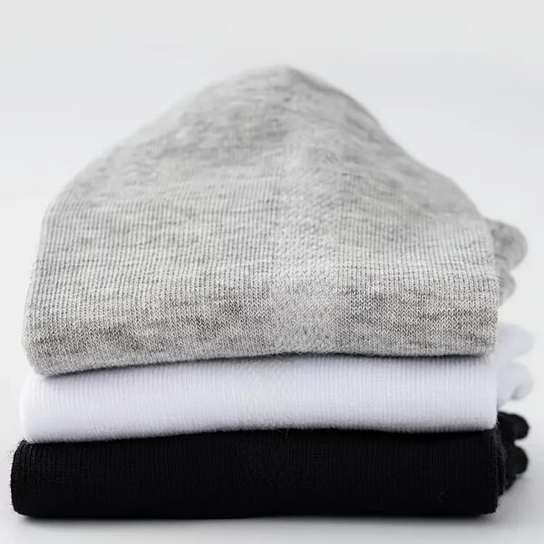 1/5/10 Pairs of Comfortable Breathable Ankle Socks for Men and Women - Perfect for Spring and Summer - Image 11