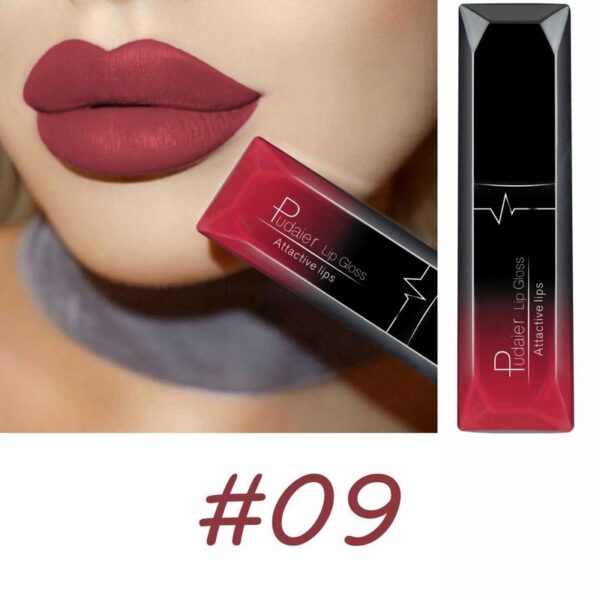 17 colors Long-Lasting Matte Liquid Lipstick Lip Gloss with Velvet Finish and Waterproof Formula Valentine's Day Gifts - Image 15