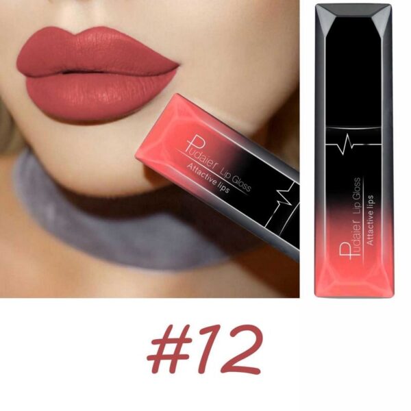 17 colors Long-Lasting Matte Liquid Lipstick Lip Gloss with Velvet Finish and Waterproof Formula Valentine's Day Gifts - Image 18