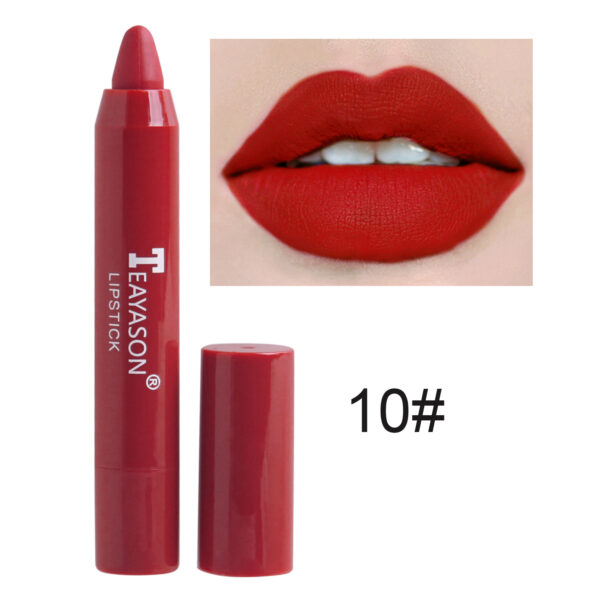 1PC Sexy Matte Lipstick Waterproof Long Lasting Color Rendering Non-stick Velvet Lips Liner Pencil Woman Makeup Cosmetics Valentine's Day Gifts - Image 17