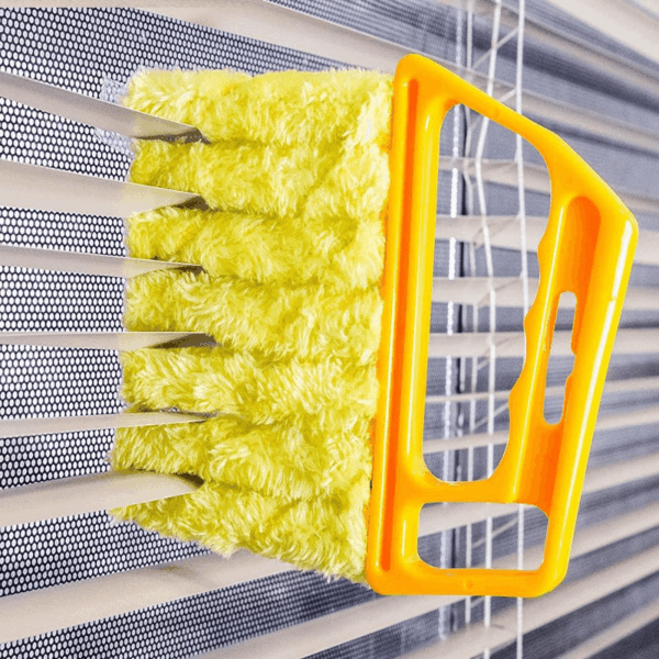 1pc, Washable Window Cleaning Brushes With Microfibers For Effortless Dust Collection And Blinds Cleaning - Image 2