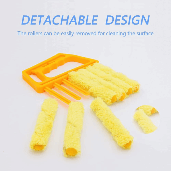 1pc, Washable Window Cleaning Brushes With Microfibers For Effortless Dust Collection And Blinds Cleaning - Image 10