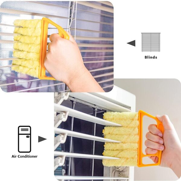 1pc, Washable Window Cleaning Brushes With Microfibers For Effortless Dust Collection And Blinds Cleaning - Image 22