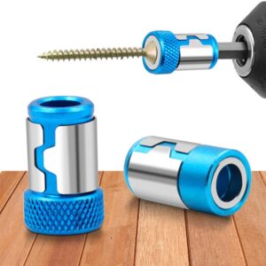 1pc Magnetic Ring Alloy Magnetic Ring Screwdriver Bits Anti-corrosion Strong Magnetizer Drill Bit Magnetic Ring
