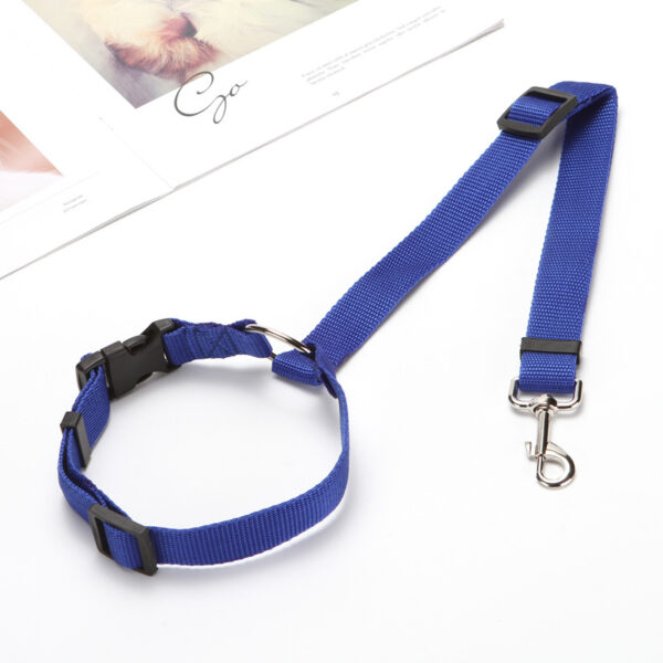 Secure Your Pet in the Car with This Adjustable Harness & Seat Belt Lead Leash! - Image 13