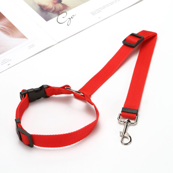 Secure Your Pet in the Car with This Adjustable Harness & Seat Belt Lead Leash! - Image 10