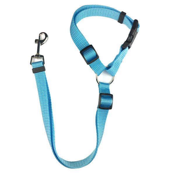 Secure Your Pet in the Car with This Adjustable Harness & Seat Belt Lead Leash! - Image 14