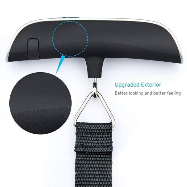 1pc 110lb/50kg Digital Handheld Luggage Hanging Baggage Scale, hand Scale, Mini Portable Electronic Scale, Express Scale With Backlight LCD Display, Travel Must Haves - Image 8