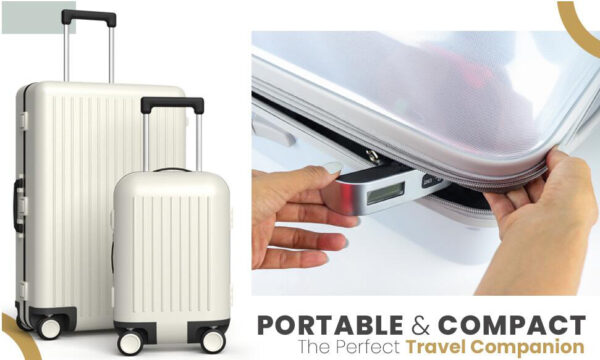 1pc 110lb/50kg Digital Handheld Luggage Hanging Baggage Scale, hand Scale, Mini Portable Electronic Scale, Express Scale With Backlight LCD Display, Travel Must Haves - Image 10