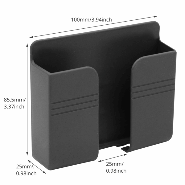 Mobile Phone Plug Wall Holder Punch Free Wall Mounted Organizer Storage Box Remote Control Mounted Charging Multifunction hook - Image 31