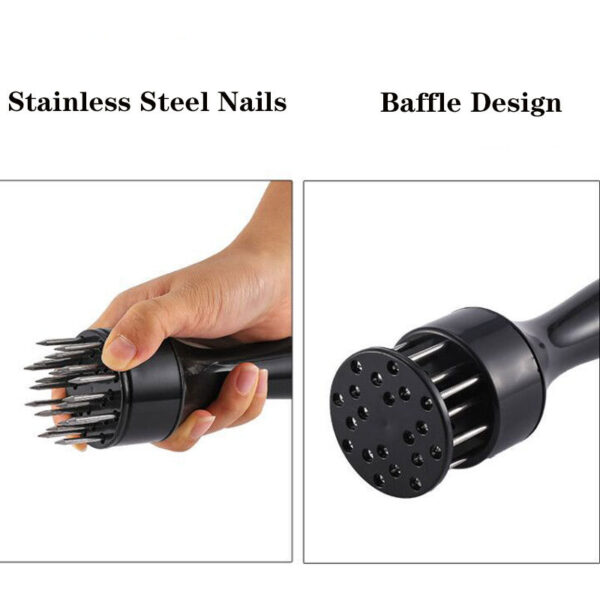1pc, Meat Tenderizer Needles, Meat Tenderizer Tool, Stainless Steel Meat Tenderizer Needles, Meat Tenderizers Hammer, Kitchne Tools, Kitchen Stuff, Kitchen Gadgets Kitchen Accessories - Image 8