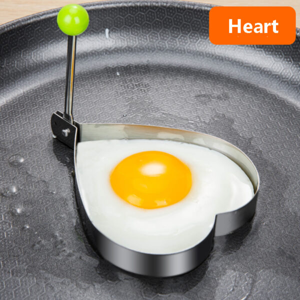 1/4pcs, Egg Mold, Egg Ring Molds, Fried Egg Mold, DIY Fried Egg Mold, Creative Egg Mold, Kawaii Egg Mold, Egg Ring Molds For Cooking, Stainless Steel Ring Mold, Breads Mold, Kitchen Accessories - Image 23