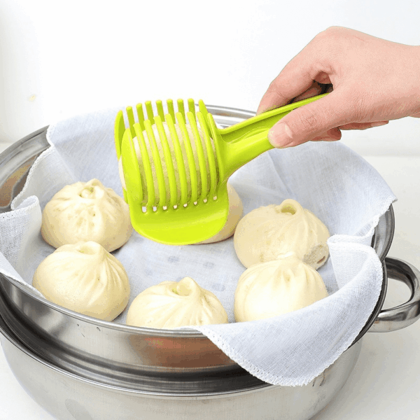 1pc, Tomato Slicer Tool, Lemon Cutter Tool, Lemon Slicer Holder, Tomato Slicer Holder, Lemon Cutter Holder, Round Fruit Tongs, Egg Slicer Cutting Holder, Kitchen Tools Kitchen Accessories - Image 7