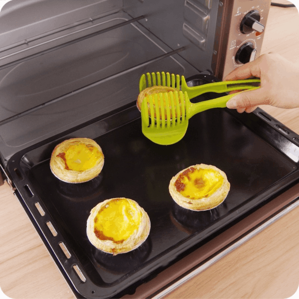 1pc, Tomato Slicer Tool, Lemon Cutter Tool, Lemon Slicer Holder, Tomato Slicer Holder, Lemon Cutter Holder, Round Fruit Tongs, Egg Slicer Cutting Holder, Kitchen Tools Kitchen Accessories - Image 6