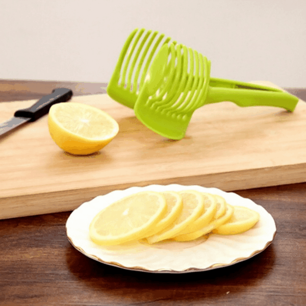 1pc, Tomato Slicer Tool, Lemon Cutter Tool, Lemon Slicer Holder, Tomato Slicer Holder, Lemon Cutter Holder, Round Fruit Tongs, Egg Slicer Cutting Holder, Kitchen Tools Kitchen Accessories - Image 8