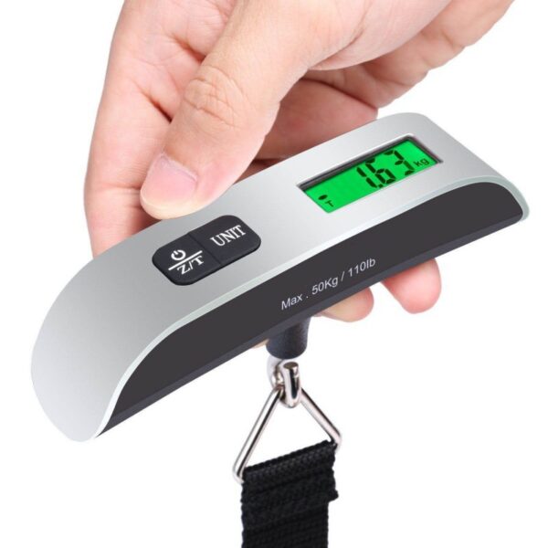 Luggage Scale, Electronic Scale, Portable Scale, Hook Scale, Parcel Scale, 50KG Mini Hanging Scale, Portable Spring Lifting Scale, Fishing Scale - Image 2