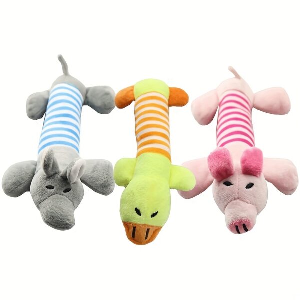 Pig Elephant Design Dog Toys Squeaky Dog Chew Durable Toys Interactive Pet Supplies For Aggressive Chewers - Image 9