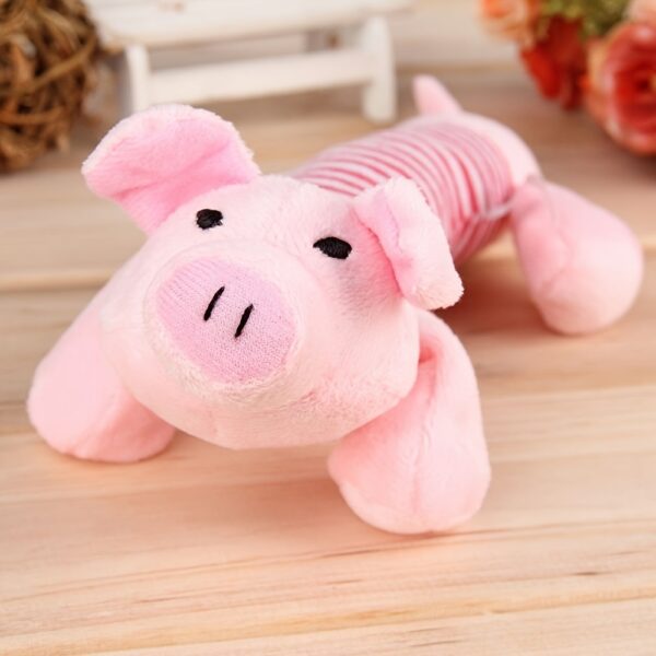 Pig Elephant Design Dog Toys Squeaky Dog Chew Durable Toys Interactive Pet Supplies For Aggressive Chewers - Image 6