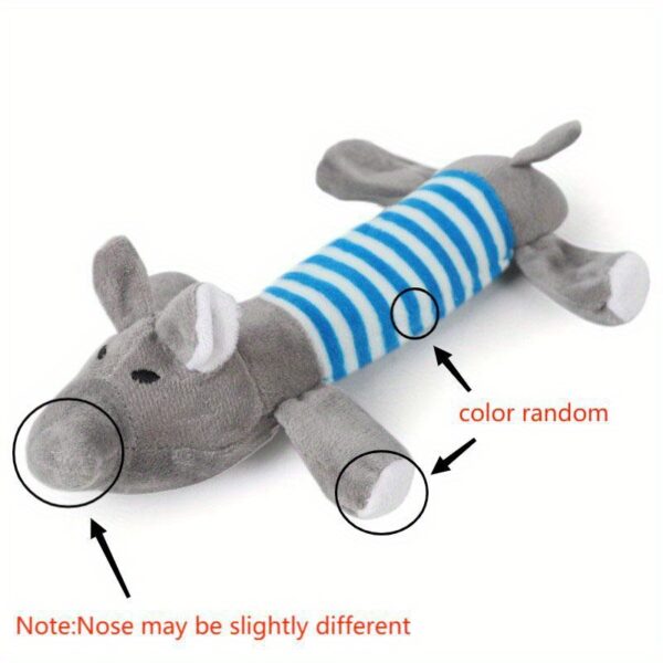 Pig Elephant Design Dog Toys Squeaky Dog Chew Durable Toys Interactive Pet Supplies For Aggressive Chewers - Image 5