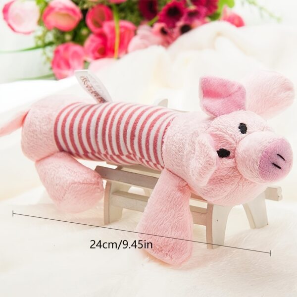 Pig Elephant Design Dog Toys Squeaky Dog Chew Durable Toys Interactive Pet Supplies For Aggressive Chewers - Image 11