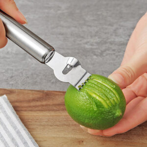 Lemon Grater Stainless Steel Lemon Grater Orange Peeler Citrus Peeling Knife Kitchen Gadgets Bar Accessorie