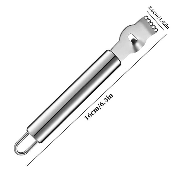 Lemon Grater Stainless Steel Lemon Grater Orange Peeler Citrus Peeling Knife Kitchen Gadgets Bar Accessorie - Image 2