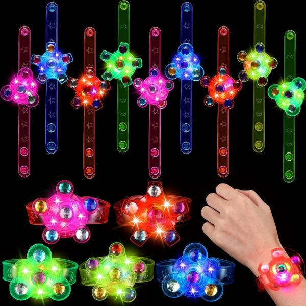 Light Up Your Kid's World With The Rotary Gyro Watch Bracelet Toy! As Easter, Halloween, Christmas Gift - Image 3