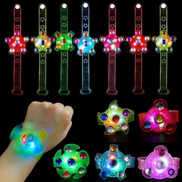 Light Up Your Kid's World With The Rotary Gyro Watch Bracelet Toy! As Easter, Halloween, Christmas Gift - Image 10