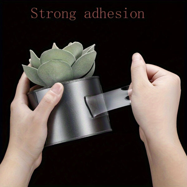 Versatile Transparent Double-Sided Tape - Reusable, Strong Adhesive for Home, Kitchen, Office & Car Use! - Image 18