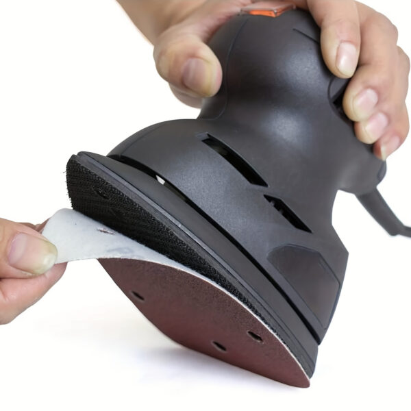 50pcs Mouse Shape 5-hole Sanding Paper, Get Professional Results with 40, 80, 120, 180 & 240 Grits - Image 4