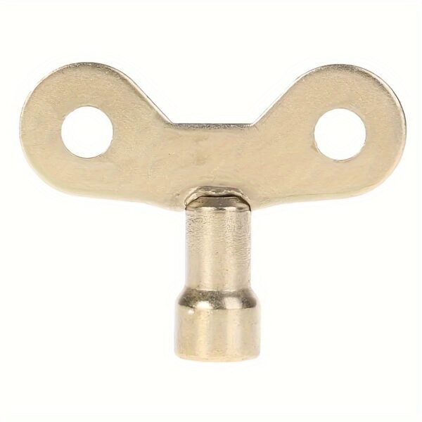 1pc Durable Metal Radiator Key - Solid Water Tap for Air Valve, Plumbing Bleeding Tool with Installation Hardware Included - Image 4