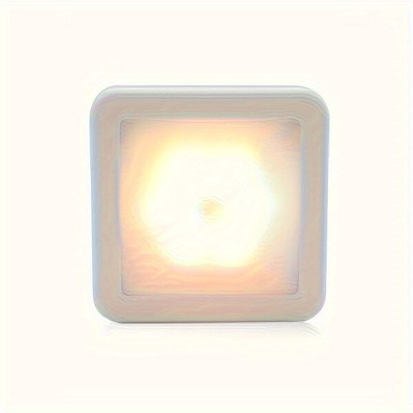 LED Motion Sensor Night Light, Intelligent PIR for Bathroom, Bedside, Corridor, Aisle, Toilet, Staircase, Cabinet Lighting - Smart, Battery-Powered, <36V LED Lights, Bathroom Night Light - Image 3