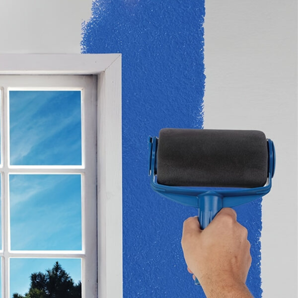 1pc Complete Paint Roller Set - Quick-Load, Smooth Application - for Walls, Oil & Latex Paints, with Durable Handle & Extension Bar - Image 8